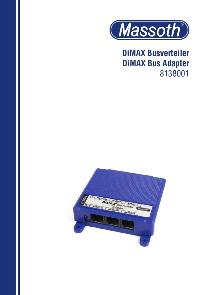 Massoth 8138001 User manual