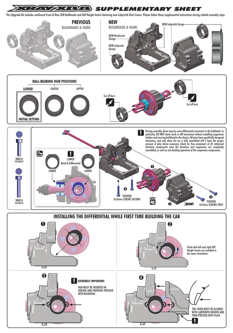 Xray XB8 Series User manual