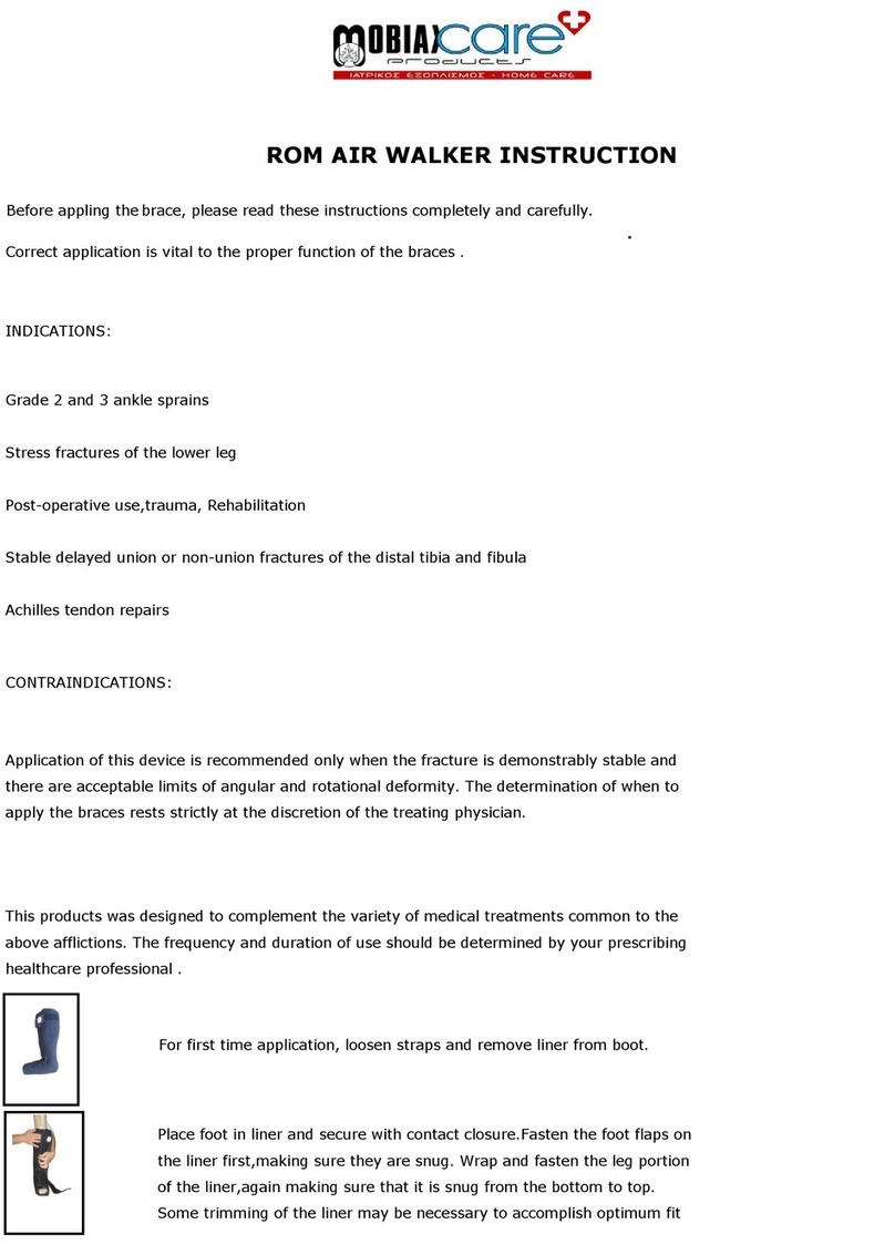 Mobiak ROM AIR WALKER instruction manual Mobiak ROM AIR WALKER instruction manual
