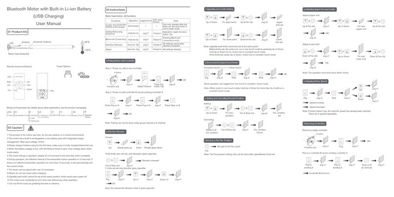 Jiecang LEUB Series user manual Jiecang LEUB Series user manual
