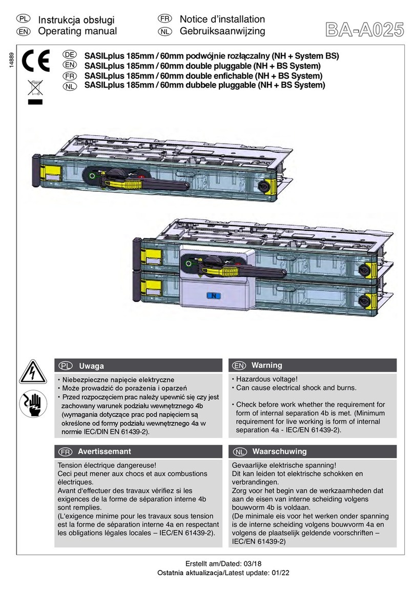 JEAN MÜLLER SASILplus BA-A025 operating manual