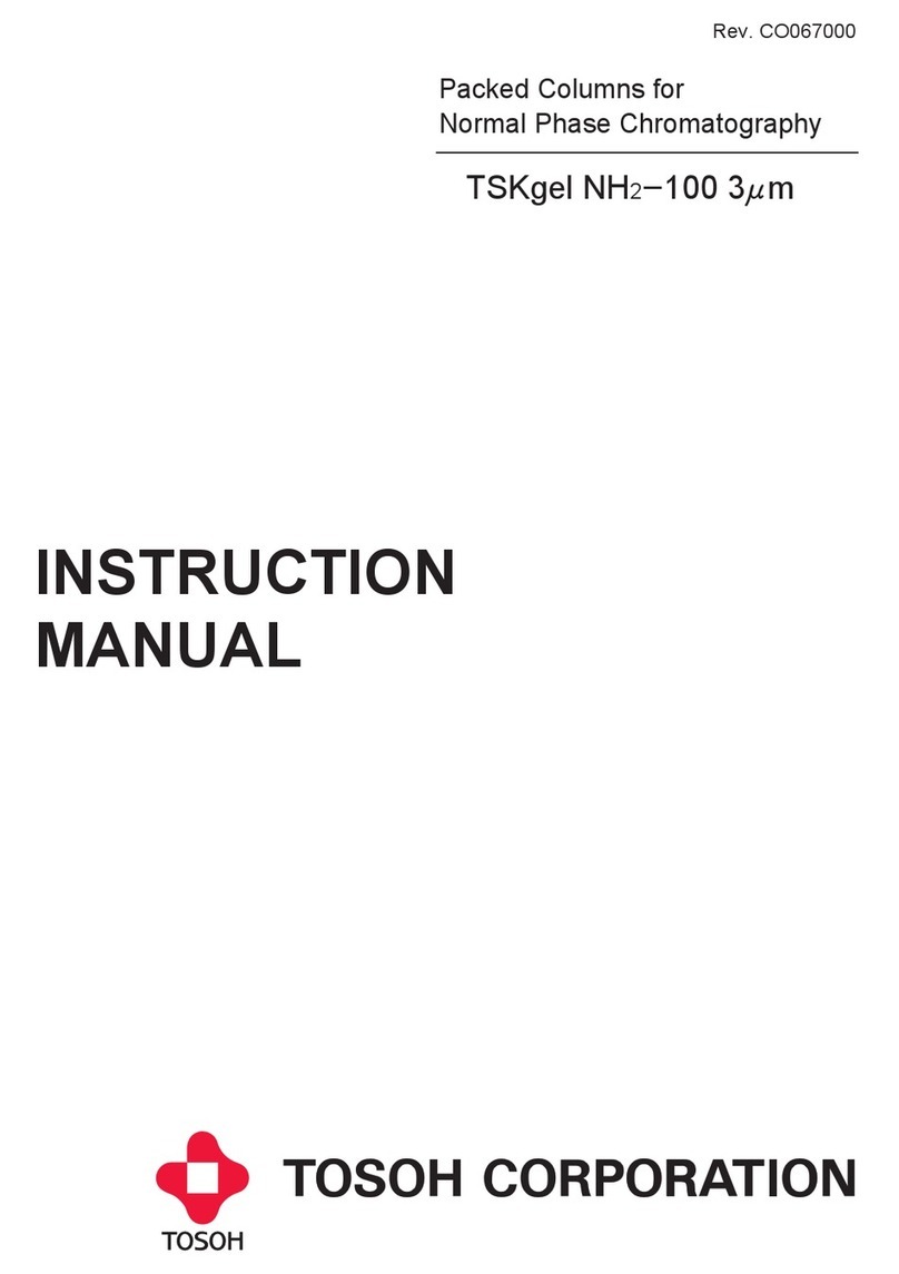 TOSOH BIOSCIENCE TSKgel NH2-100 3mm User manual