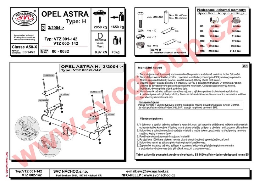 SVC GROUP VTZ 001-142 User manual SVC GROUP VTZ 001-142 User manual