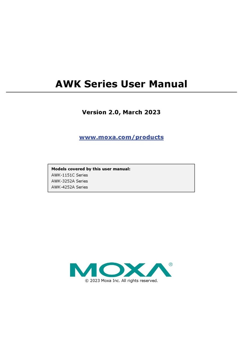 Moxa Technologies AWK Series user manual