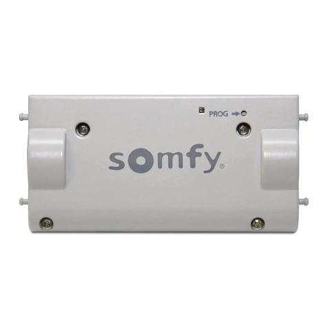 SOMFY Tilt Only 50 RTS Central Pack User manual