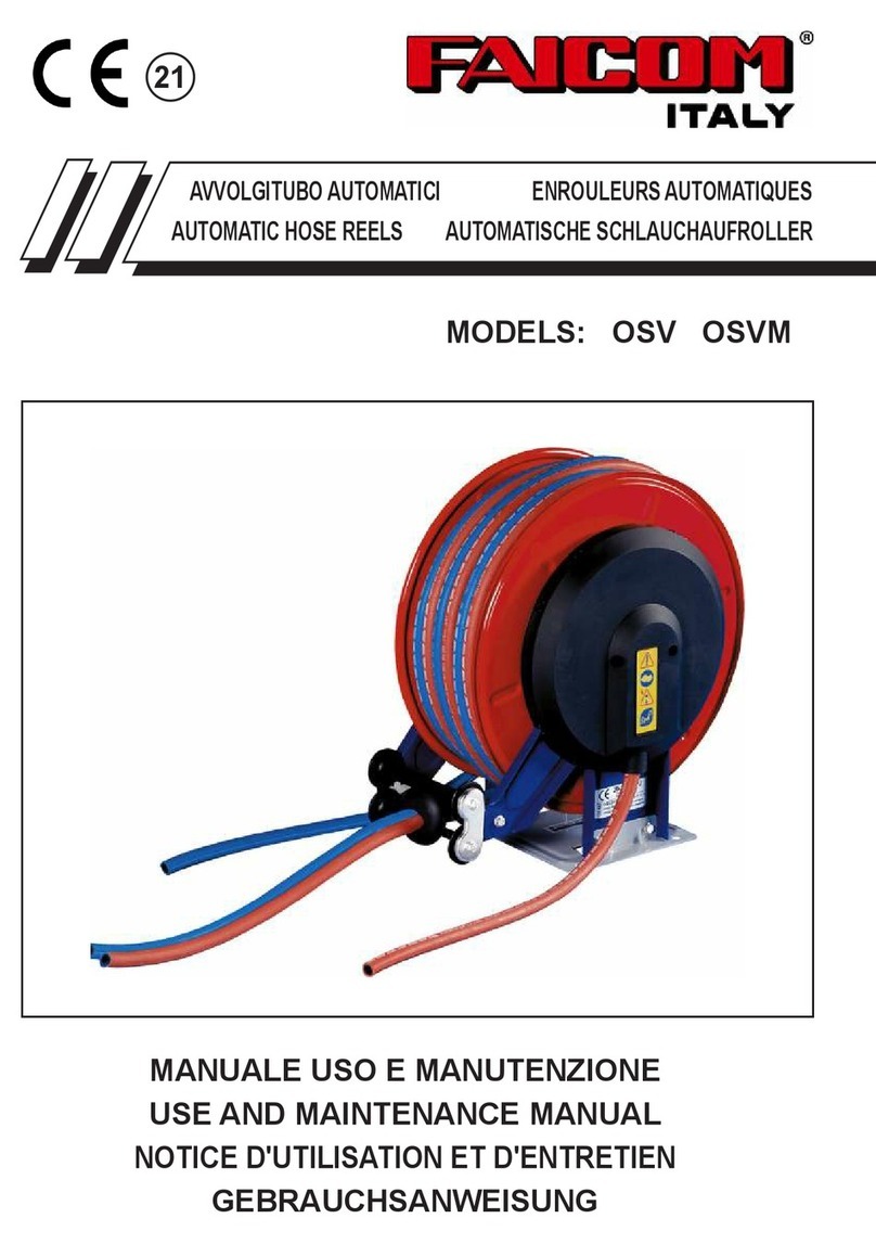 Faicom OSV Use and maintenance manual