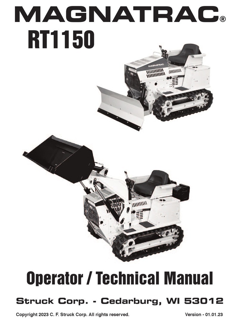 MAGNATRAC RT1150 Operator / technical  manual