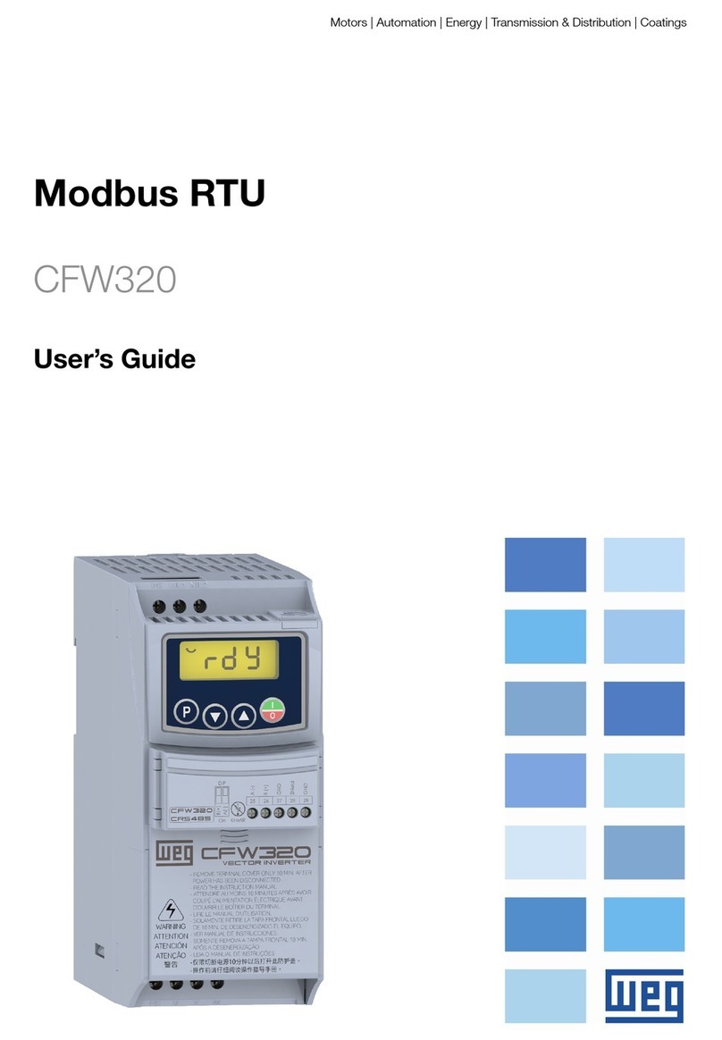 WEG CFW320 User manual
