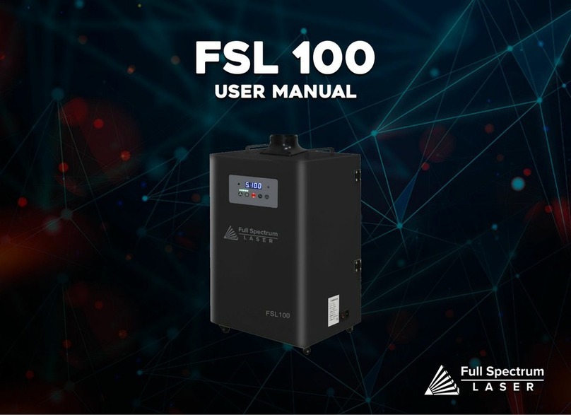 Full Spectrum Laser FSL100 User manual