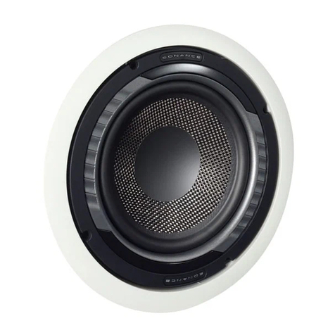 Sonance VIRTUOSO A800DR User manual