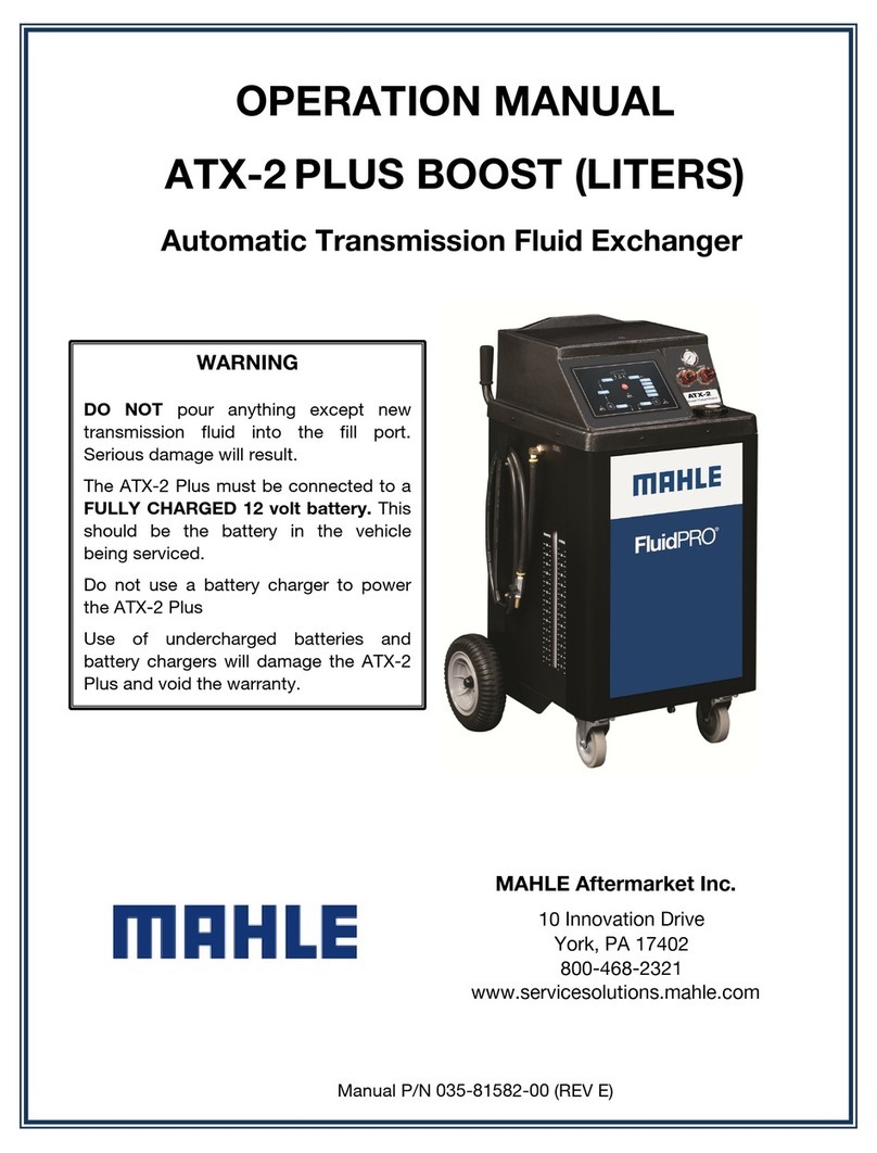 MAHLE ATX-2 PLUS BOOST Operation manual
