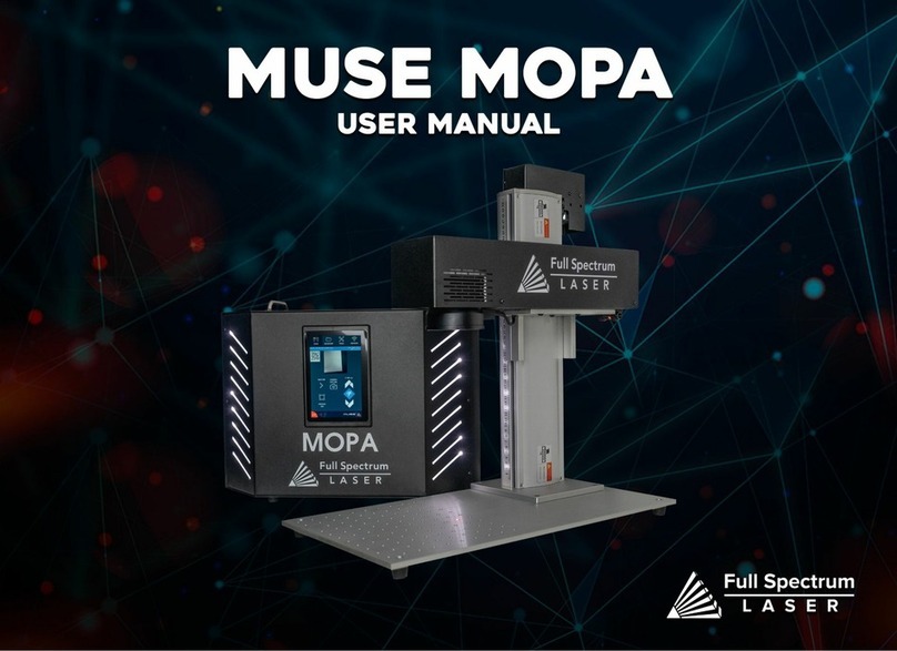 Full Spectrum Laser MUSE MOPA user manual Full Spectrum Laser MUSE MOPA user manual