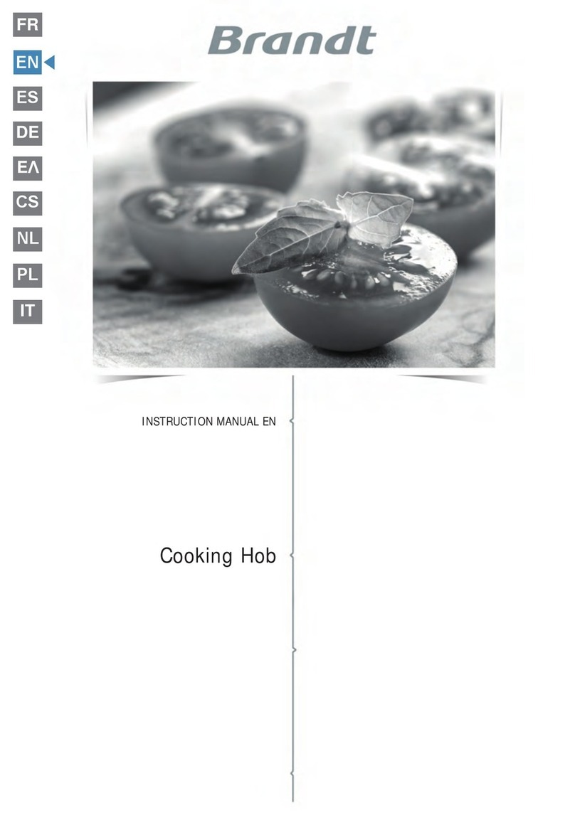 Brandt bpi1621ub User manual