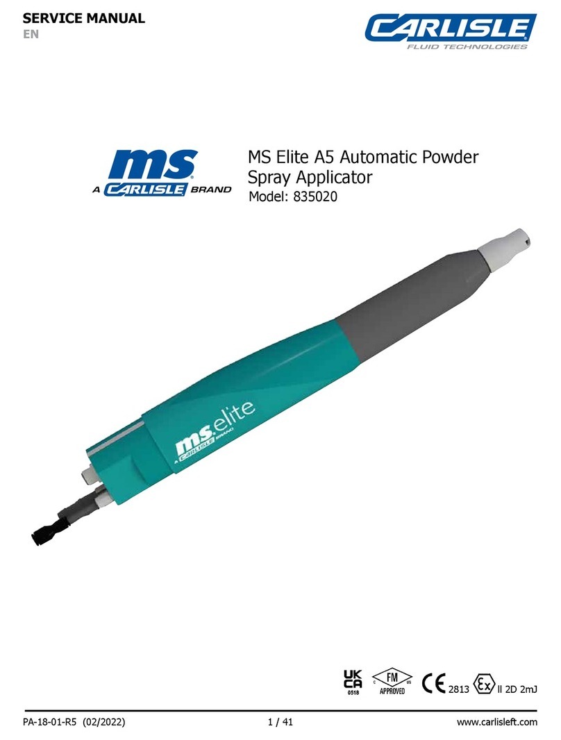 Carlisle MS Elite A5 User manual