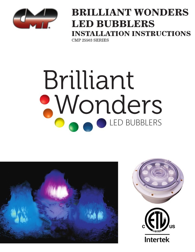 CMP Brilliant Wonders CMP 25503 Series installation instructions CMP Brilliant Wonders CMP 25503 Series installation instructions