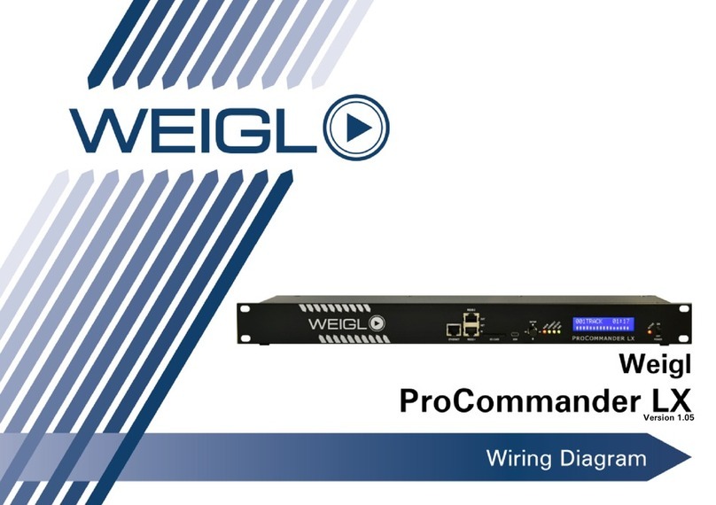 WEIGL ProCommander LX Wiring diagram