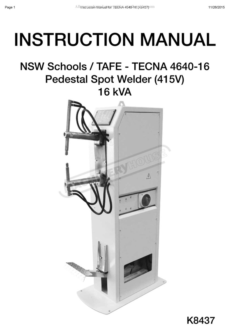 TECNA 4640-16 User manual