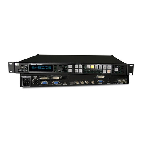 Barco ImagePRO-II User guide addendum