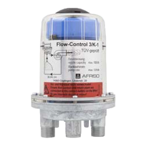 AFRISO Flow-Control Series operating instructions