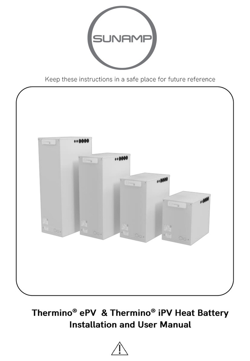 Sunamp Thermno ePV User manual