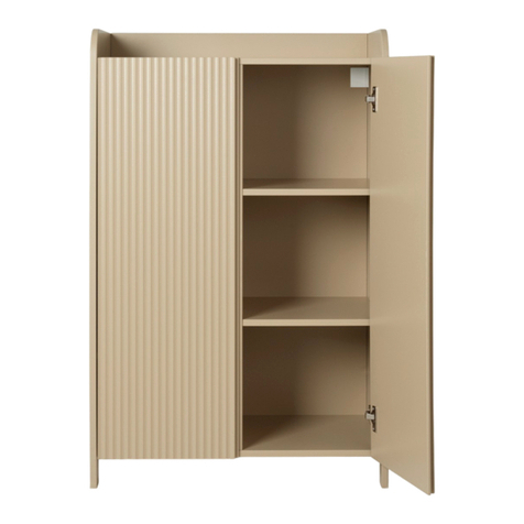 Ferm Sill Cupboard Low Assembly manual