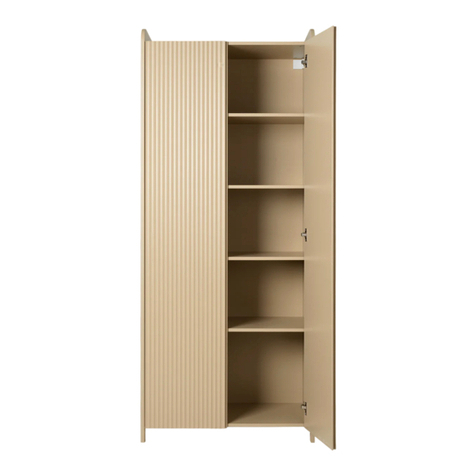 Ferm Sill Cupboard Tall User manual