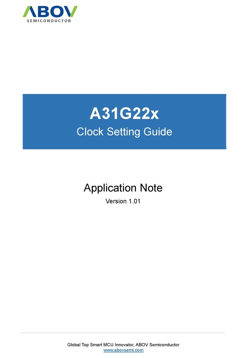 Abov A31G22x manual