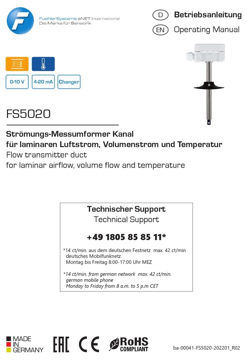 FuehlerSysteme FS5020 operating manual