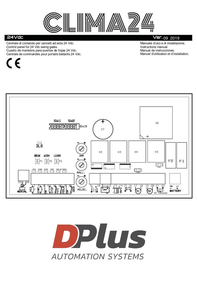 DPLUS CLIMA24 manual