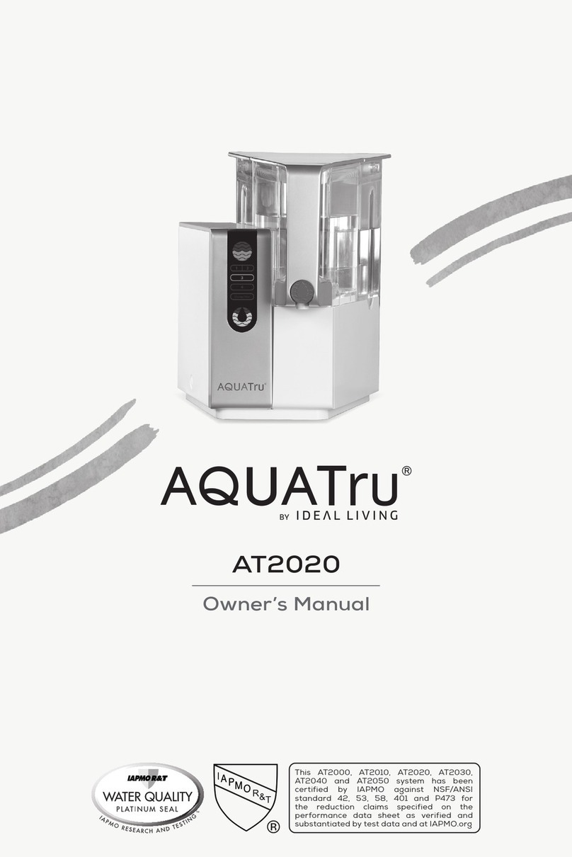 Ideal Living AQUATru AT2020 User manual