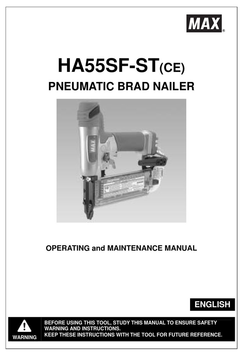 Max HA55SF-ST Operating instructions