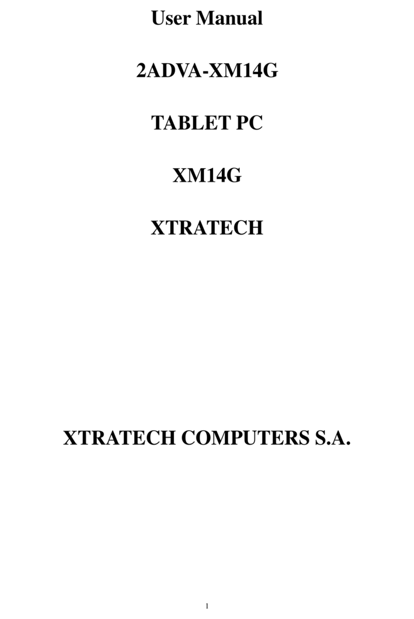 XTRATECH IguanaPad XM14G user manual