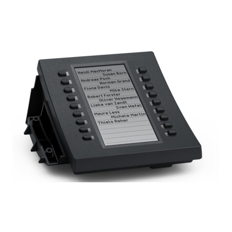Snom D3 Series quick start guide