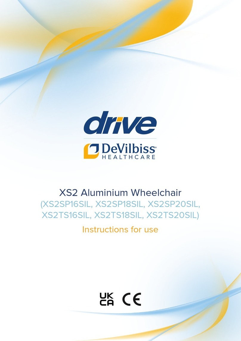 DeVilbiss Healthcare drive XS2 Series Instructions for use