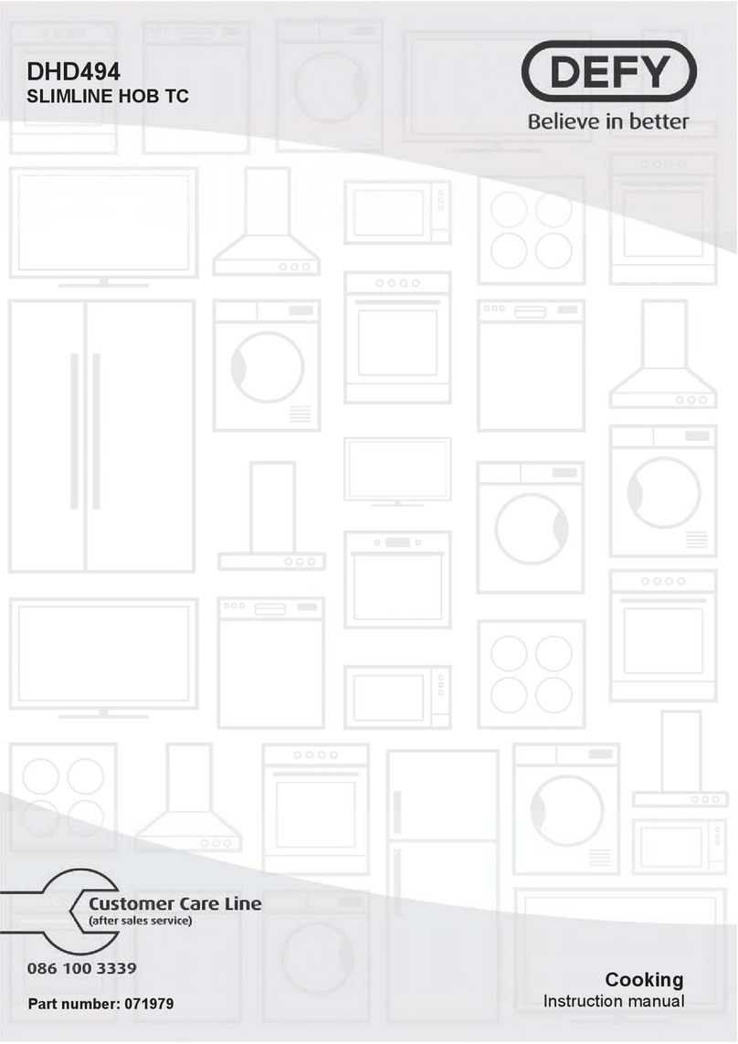 Defy DHD406 User manual