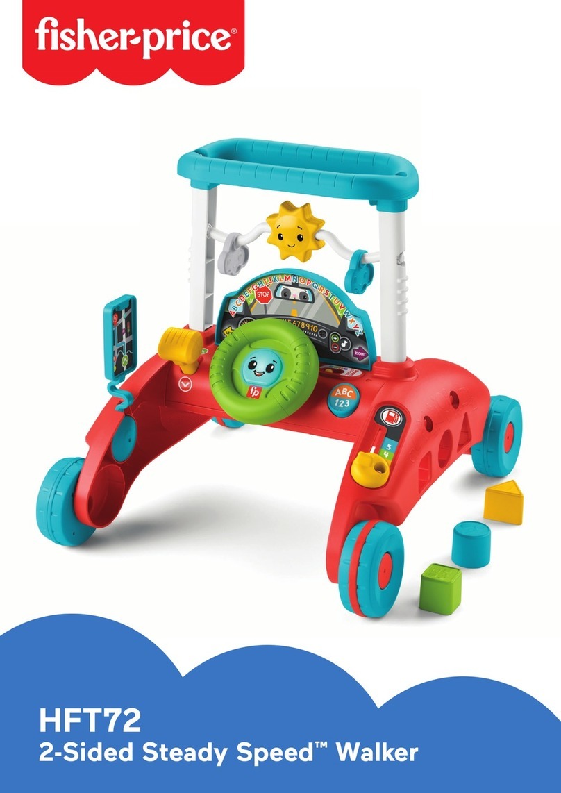 Fisher-Price HFT72 User manual