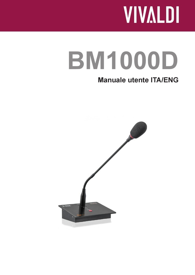Vivaldi Ulisse BM1000D manual