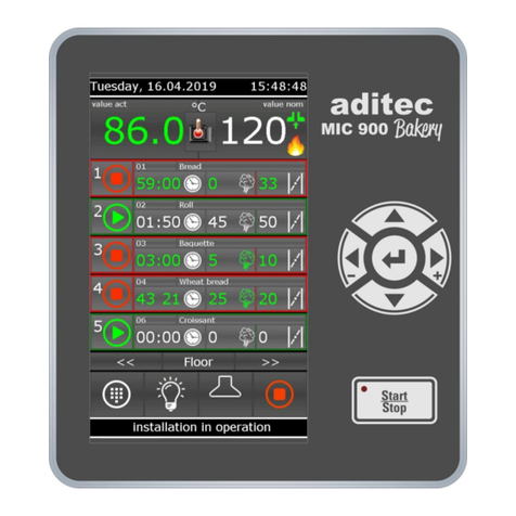 aditec Bakery MIC 990 user manual