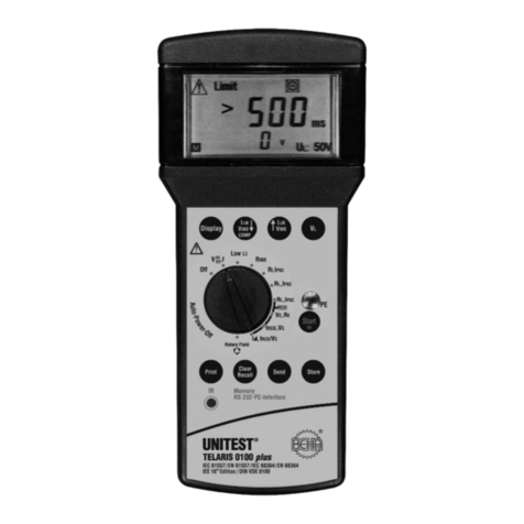 BEHA Unitest TELARIS 0100 plus User manual