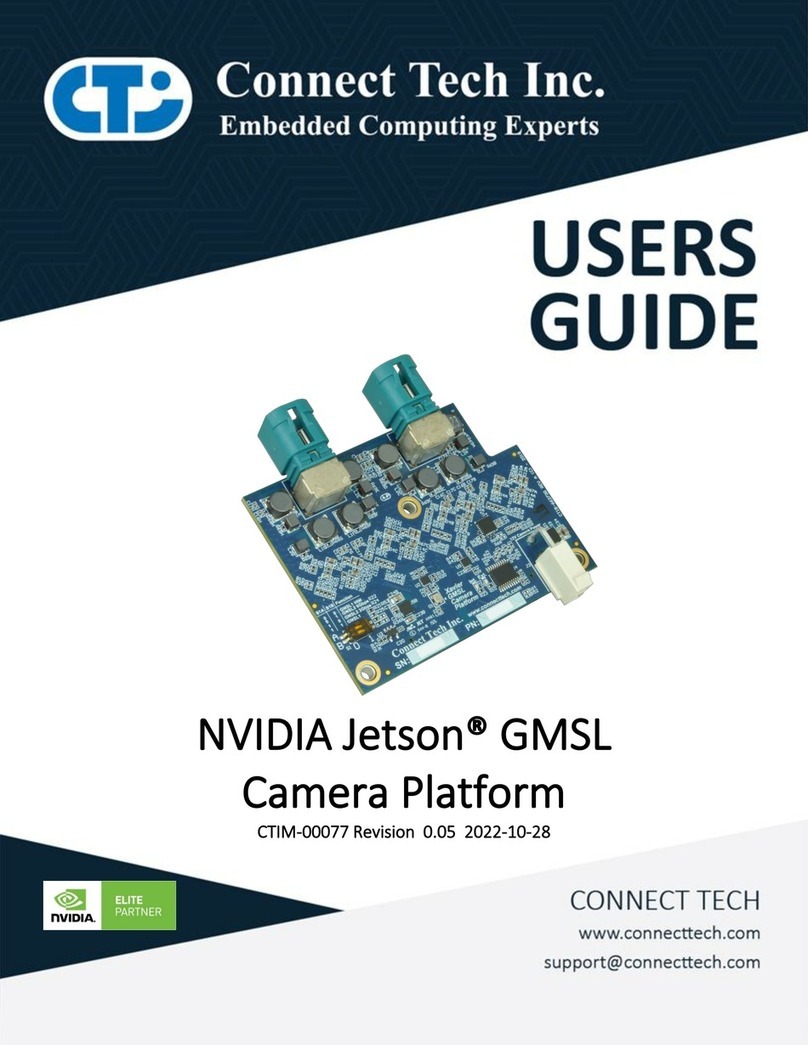 Connect Tech NVIDIA Jetson GMSL Camera Platform user guide
