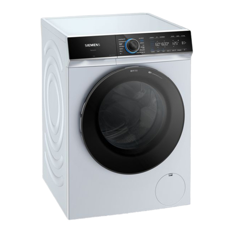Siemens WG56B2A0ES User manual and installation instructions Siemens WG56B2A0ES User manual and installation instructions