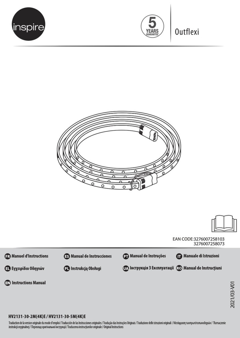 Inspire Outflexi HV2131-30-2M(4K)E instruction manual