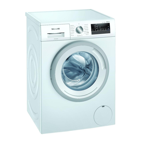 Siemens WM12N278IL User manual Siemens WM12N278IL User manual