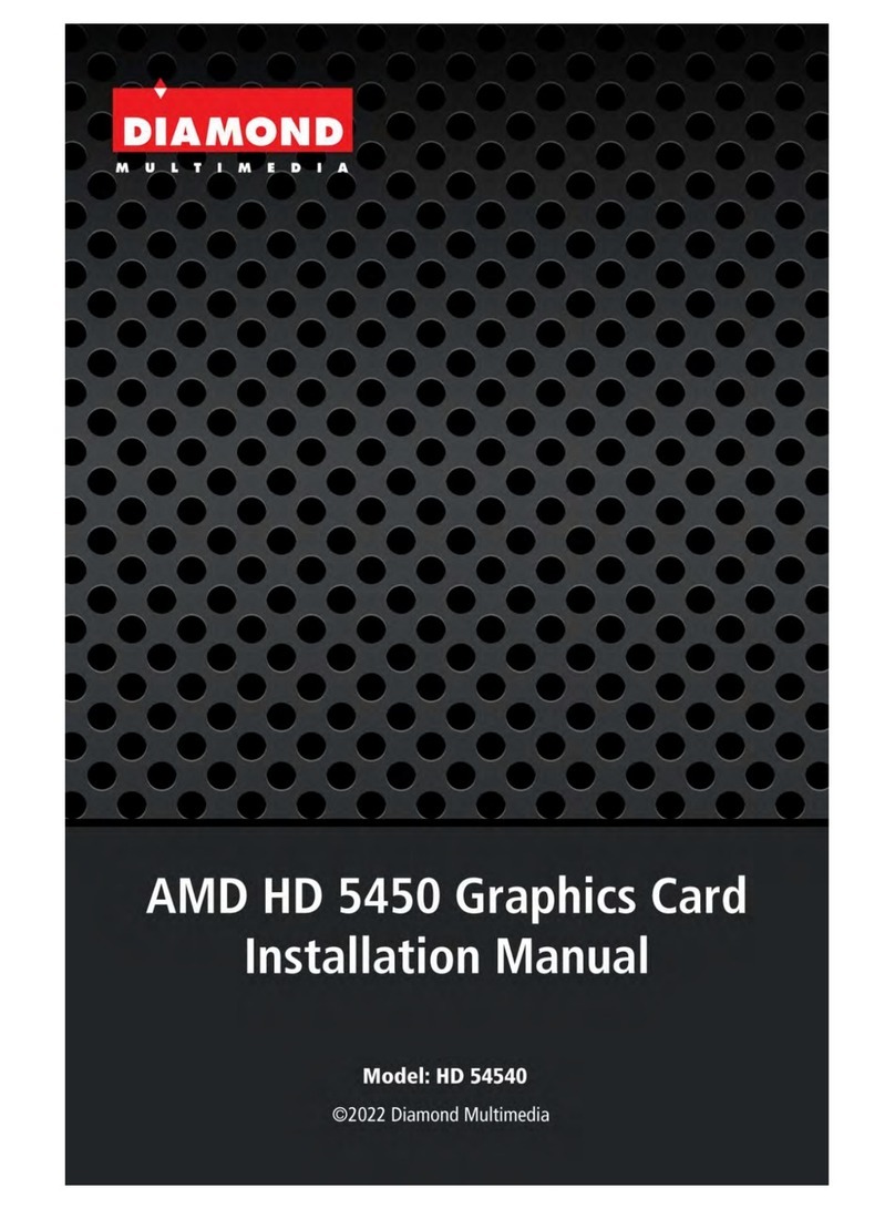 Diamond Multimedia AMD HD 5450 installation manual