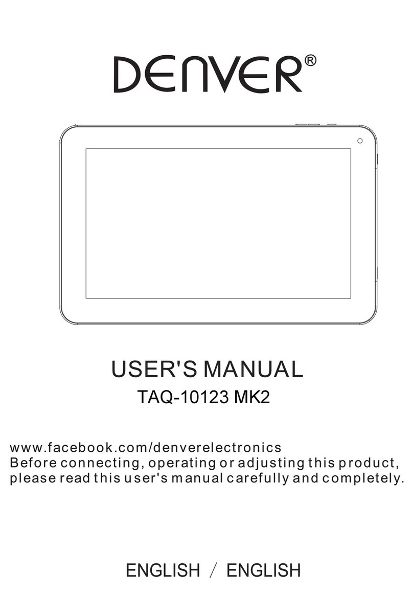Denver TAQ-10123 MK2 user manual