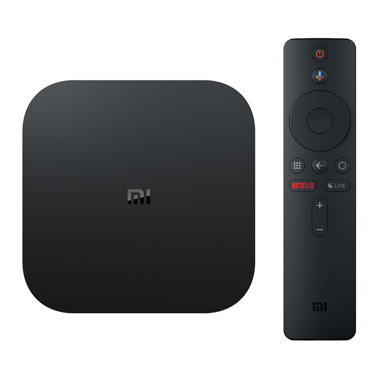 Xiaomi Mi Box S user manual Xiaomi Mi Box S user manual