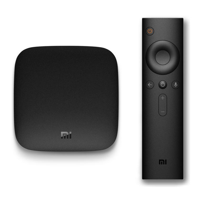 Xiaomi Mi Box 3 user manual