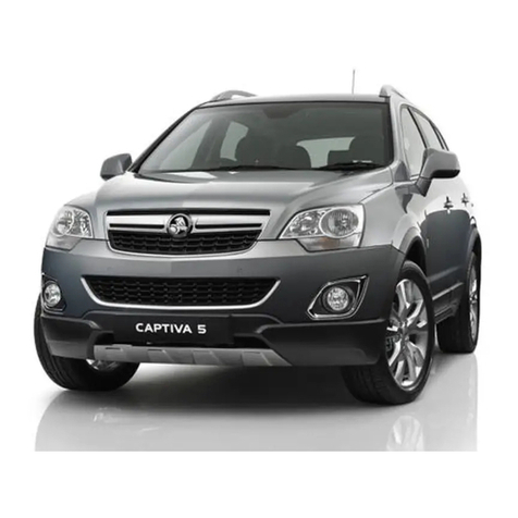 HOLDEN CG CAPTIVA 5 Owner's handbook