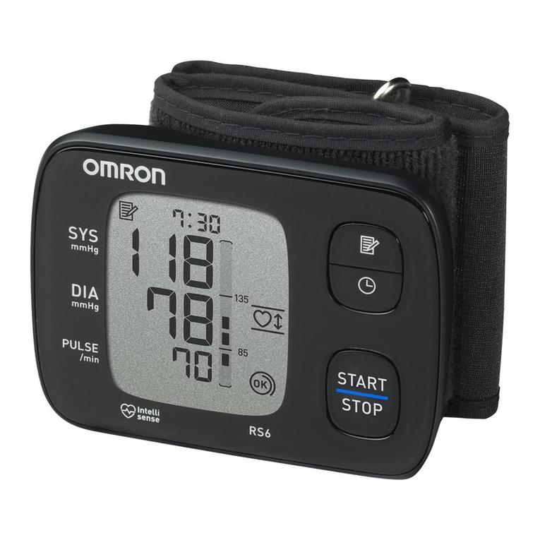 Omron RS6 User manual