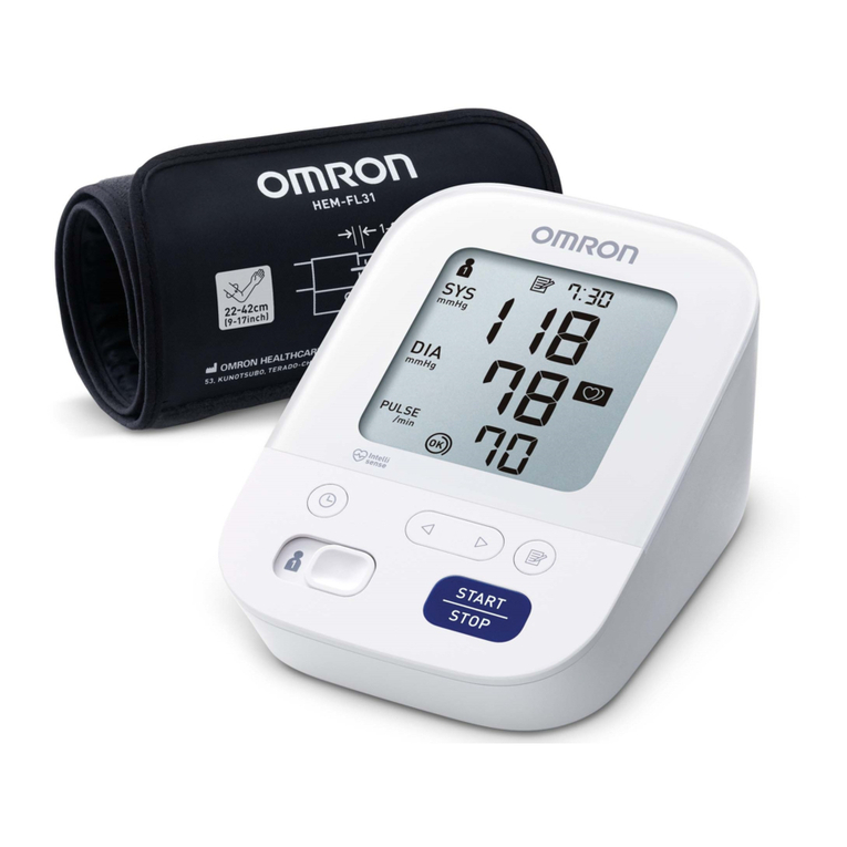 Omron M3 Intellisense User manual Omron M3 Intellisense User manual